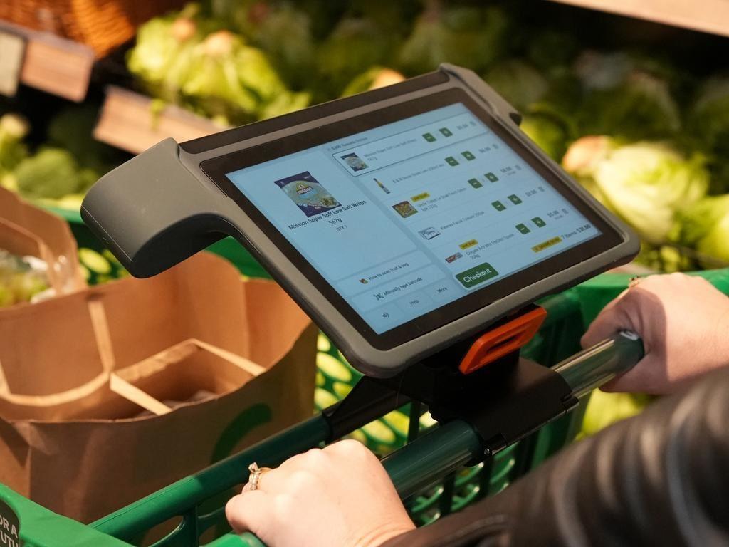 راه‌اندازی استفاده از چرخ‌دستی‌های دیجیتال در سوپرمارکت‌های ولورث در سه ایالت استرالیا