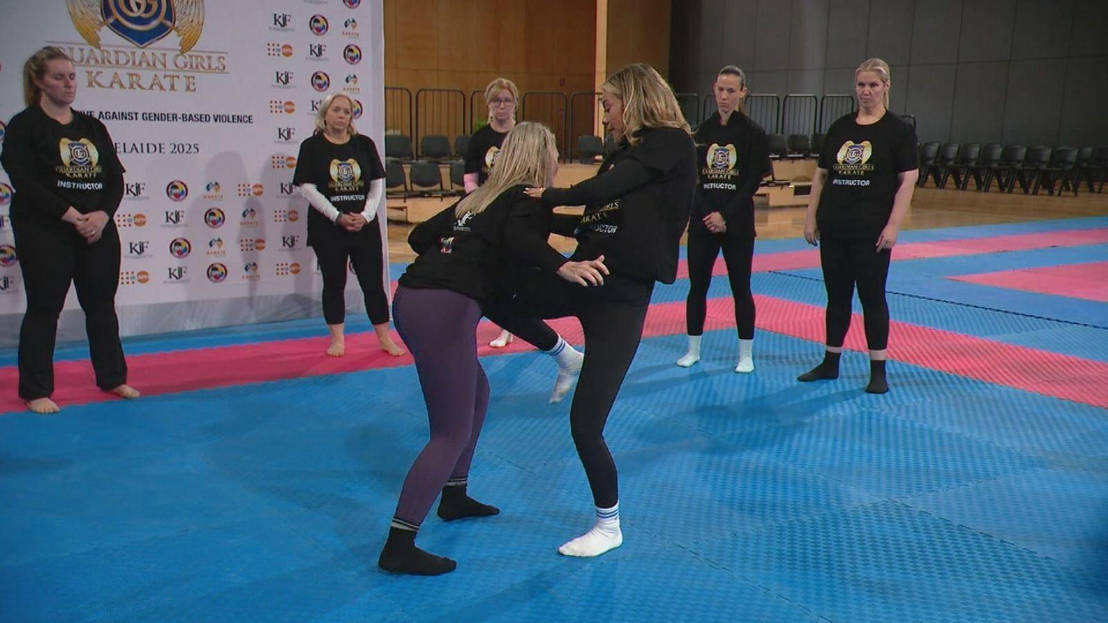 آموزش کاراته به دختران و زنان استرالیایی، تحت نظارت سازمان ملل متحد