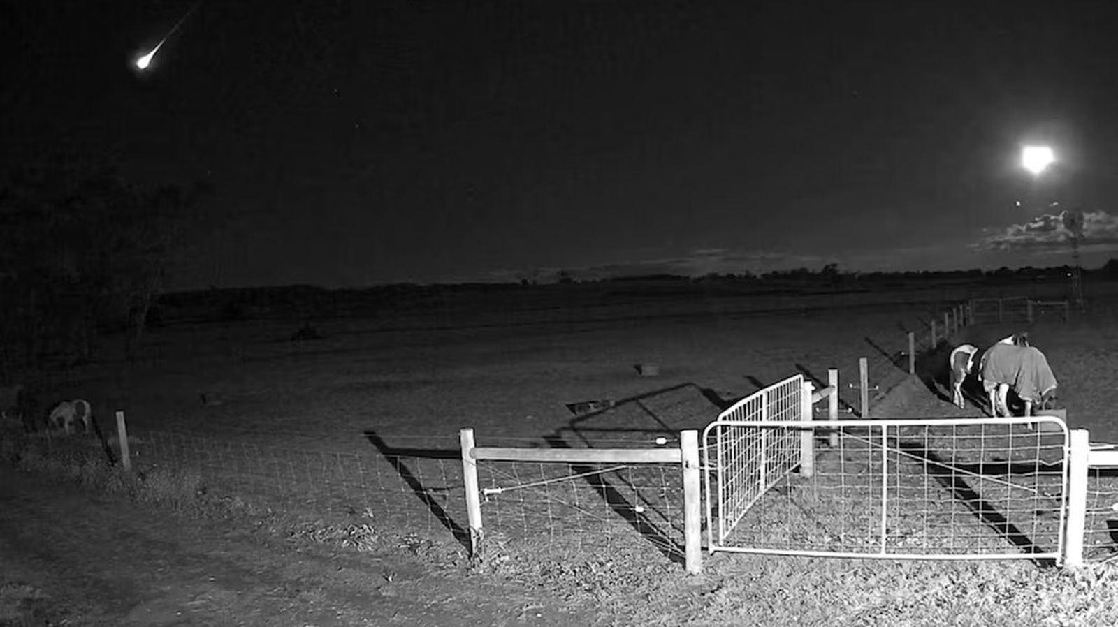 درخشش "تک شهاب" در آسمان ایالت ویکتوریا