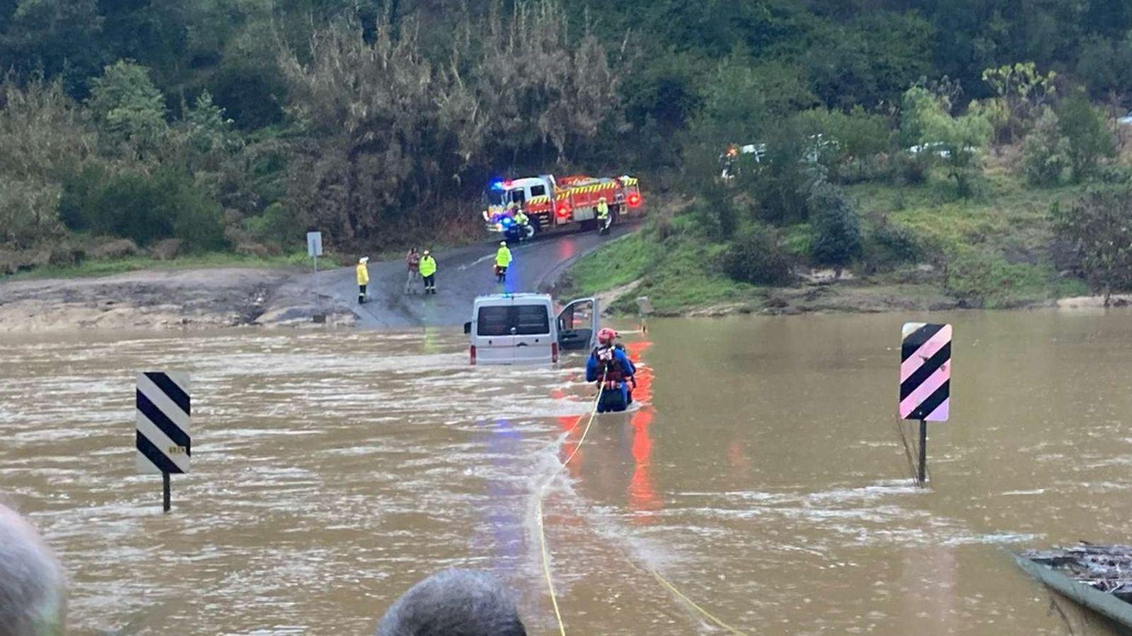 استمرار بارش‌های شدید در ایالت نیوساوت‌ولز و پیش‌بینی سیل‌های بیشتر