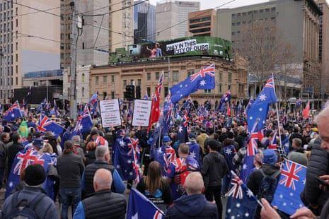 تظاهرات بحث‌برانگیز ضد مهاجرت در شهرهای بزرگ استرالیا