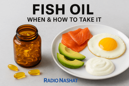 امگا۳ را چه زمانی مصرف کنیم؟