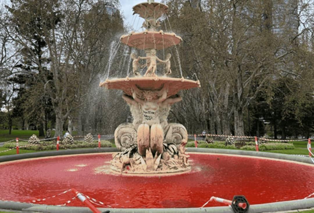 تخریب فواره تاریخی "هاک‌گرتل" در ملبورن؛ اثر ثبت‌شده در میراث جهانی یونسکو