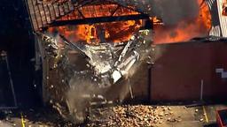 آتش‌سوزی مهیب در کارخانه کف‌پوش چوبی در حومه سیدنی