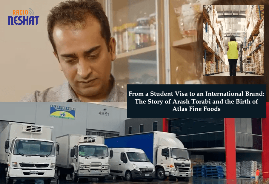 از ویزای دانشجویی تا برند بین‌المللی؛ داستان آرش ترابی و تولد Atlas Fine Foods