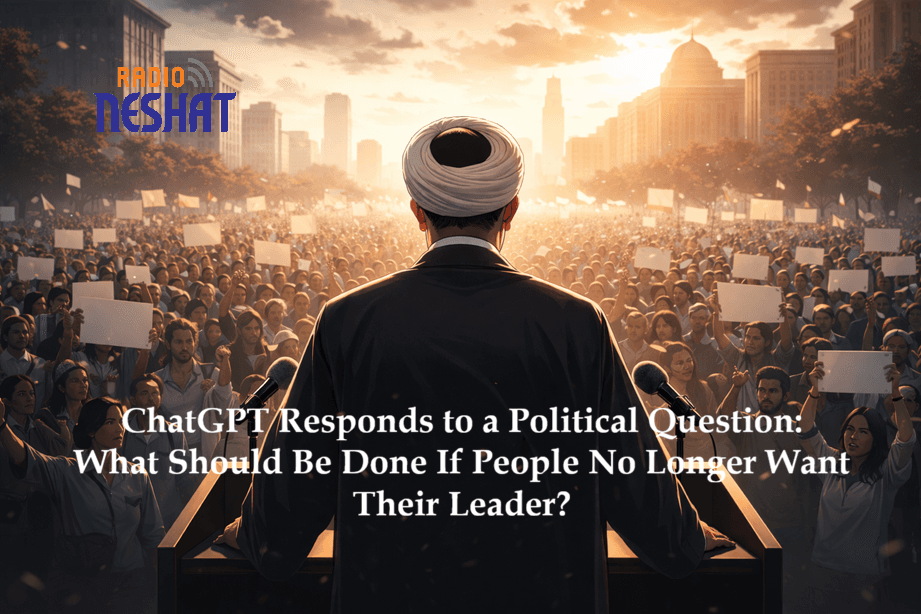 هوش مصنوعی به یک پرسش سیاسی پاسخ داد: اگر مردم رهبرشان را نخواهند چه باید کرد؟