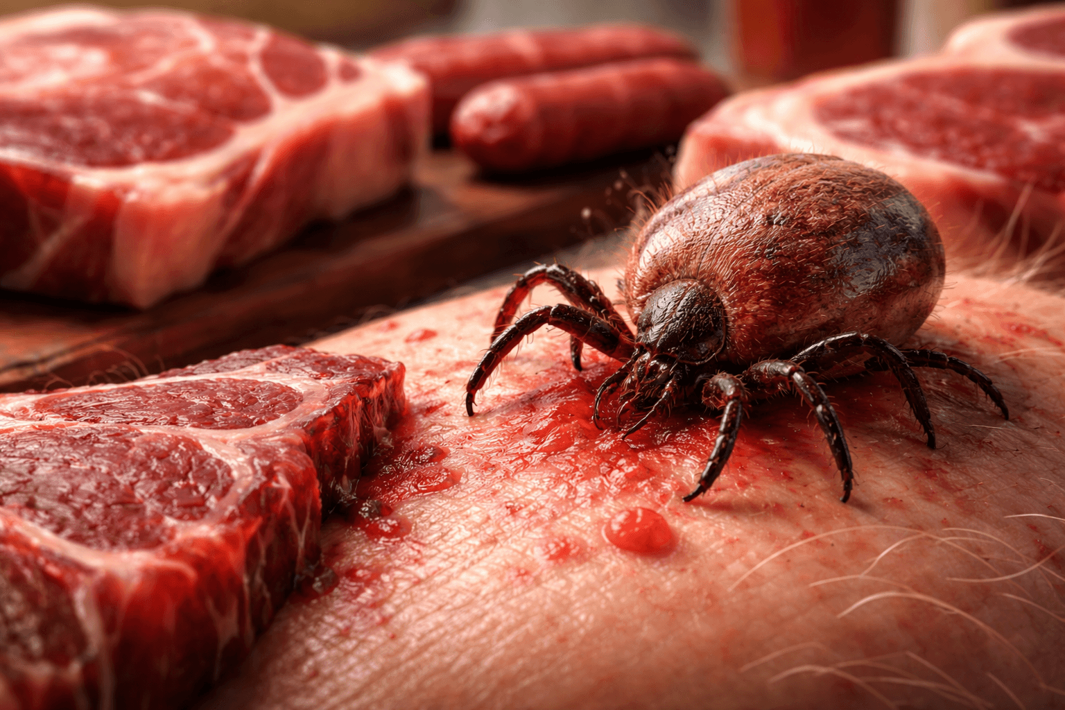 گزش مرگبار کنه؛ ثبت دومین مورد قربانی "حساسیت به گوشت" جهان در استرالیا