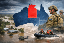 اعزام ارتش استرالیا برای کمک به مناطق سیل‌زده در شمال کشور
