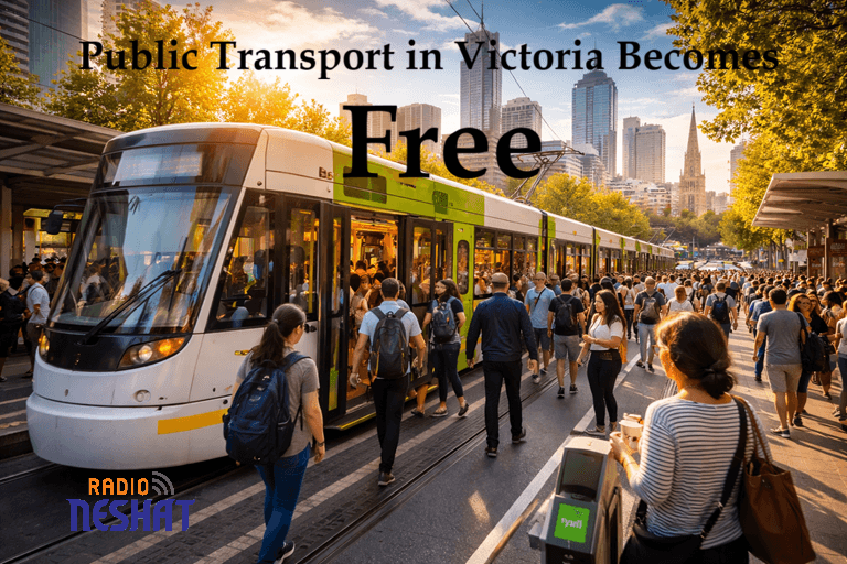 حمل‌ونقل عمومی در ویکتوریا رایگان شد؛ تصمیم فوری دولت برای مقابله با بحران سوخت