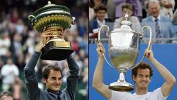 موفقیت اندی ماری و راجر فدرر در مسابقات روی چمن در آستانه ویمبلدون