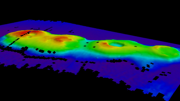 کشف چهار آتشفشان در عمق آب های سیدنی