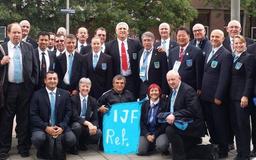 دکتر کیوان دهناد تنها داور آسیایی فینال مسابقات جهانی پیشکسوتان جودو 2015 