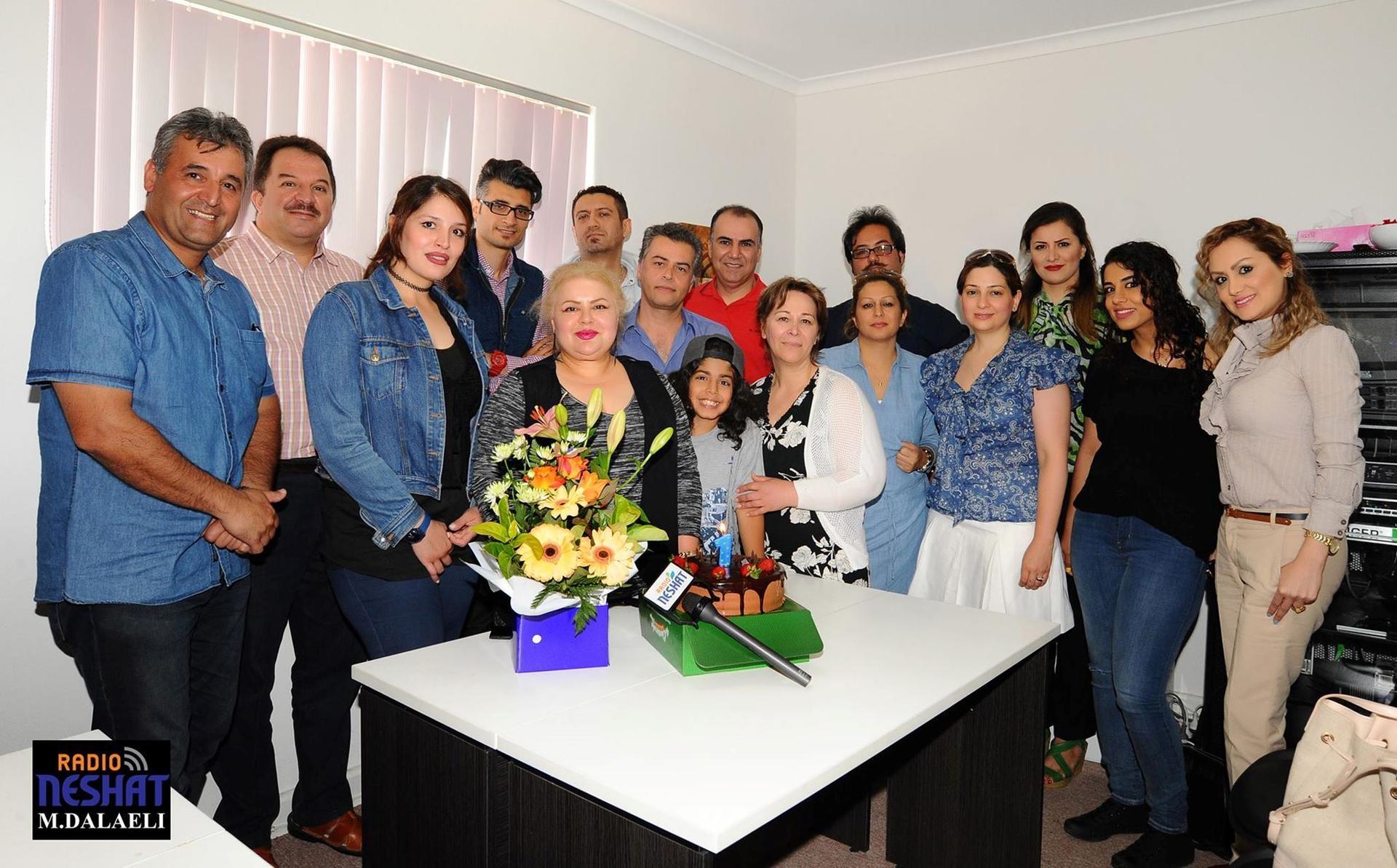 گالری تصویری از جشن تولد رادیو نشاط استرالیا   8/1/2016