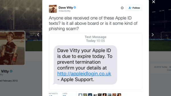 هشدار: صاحبان iPhone.. مراقب این پیام‌  تقلبی باشند 