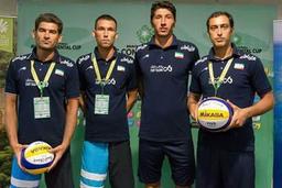 تیم های ملی والیبال ساحلی ایران از گردونه رقابتهای انتخابی المپیک در استرالیا حذف شدند