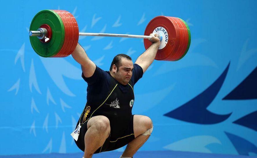 رکورد المپیک توسط بهداد سلیمی با بلندکردن وزنه 216 کیلوگرم در حرکت یک ضرب شکسته شد