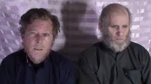 طالبان تصاویر دو گروگان آمریکایی و استرالیایی را منتشر کرد