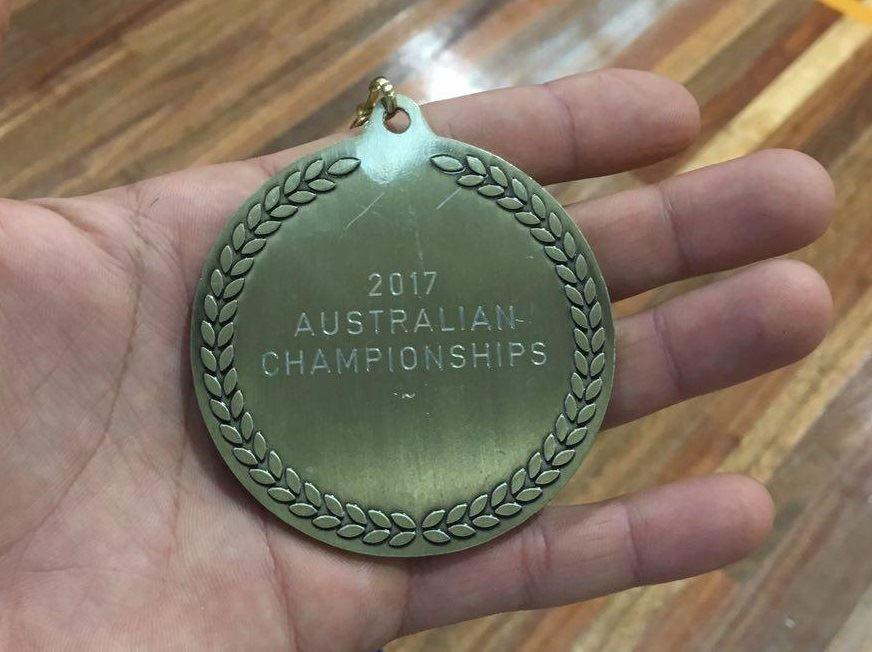 "یاسرزمردی" شهروند ایرانی مقیم استرالیا مدال طلای ووشو 2017 را به گردن آویخت