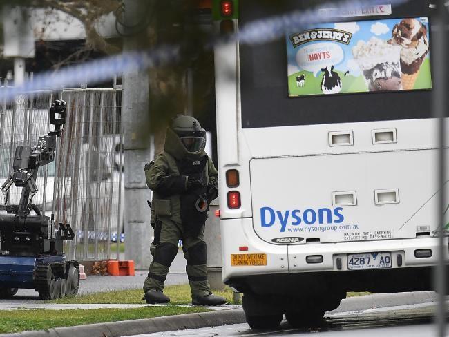 عملیلت یگان خنثی سازی بمب در ملبورن استرالیا