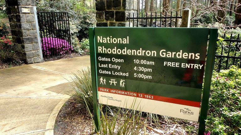 گردشگری استرالیا..ملبورن/ باغ ملی رودودندرون ( National Rhododendron Garden )