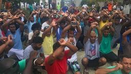 پناهجویان استرالیا از اردوگاه پاپوآ گینه نو خارج نمی شوند