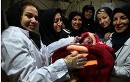 گزارشی از مناطق زلزله زده ایران 