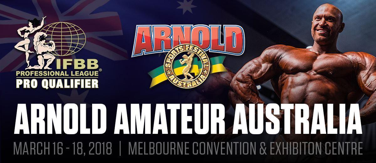 حضور قهرمان بدنساز ایرانی در رقابت‌های جهانی پرورش اندام آرنولد کلاسیک 2018 استرالیا