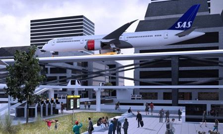 ساخت باند فرودگاه روی خیابان‌های شهری