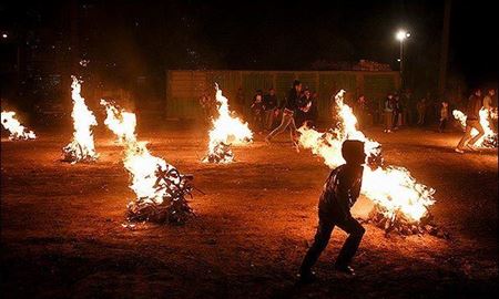 چهارشنبه سوری...زردی من از تو سرخی تو از من