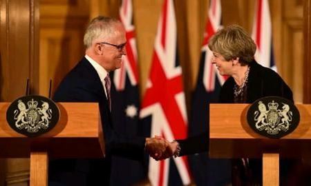 گسترش همکاری‌های تجاری میان استرالیا و انگلستان