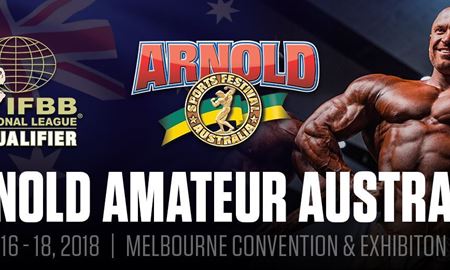 حضور قهرمان بدنساز ایرانی در رقابت‌های جهانی پرورش اندام آرنولد کلاسیک 2018 استرالیا