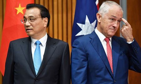 بالا گرفتن تنش در روابط میان استرالیا و چین 