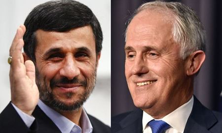 مالکوم ترنبل ، احمدی نژاد را به استرالیا دعوت کرد!
