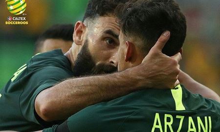 پیروزی تیم ملی فوتبال استرالیا با اولین گل ملی ارزانی