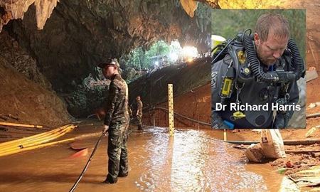 حضور نوزده قهرمان استرالیایی برای نجات کودکان مانده در غار  تایلند