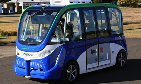  شروع فعالت آزمایشی اتوبوس‌های خودران در استرالیا