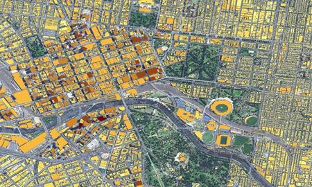 تصویربرداری با استفاده از ماهواره‌های وضوح بالا  از تک‌تک ساختمان‌های استرالیا