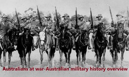 استرالیایی ها در جنگ - مرور کلی تاریخ نظامی ارتش استرالیا / قسمت اول - خدمات نظامي بوميان استراليا در دوران جنگ و صلح