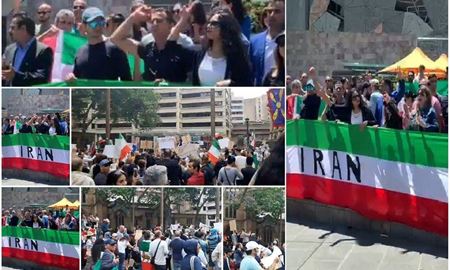 وصل نیم بند اینترنت در ایران/تجمع ایرانیان مقیم شهرهای سیدنی، ملبورن و بریزبن استرالیا در حمایت از معترضان در ایران