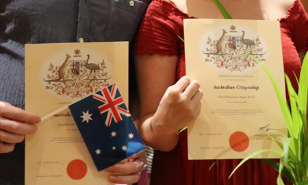از سرگیری برگزاری مراسم شهروندی استرالیا بصورت حضوری