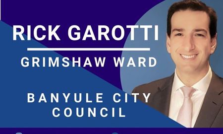 حمایت از Rick Garotti کاندیدای شورای شهر Banyule در ملبورن