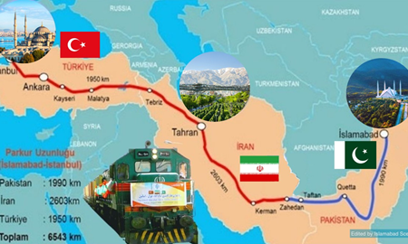 احیای خط‌آهن پاکستان، ایران و ترکیه پس 11سال
