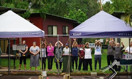 درخواست آزادی پناهجویان بازداشتی در داروین