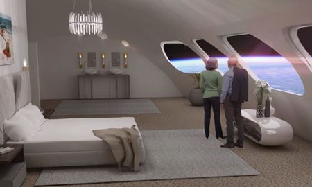 ساخت نخستین هتل فضایی تا سال ۲۰۲۶ 