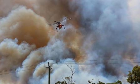 هشدار آتش‌سوزی جنگل در استرالیای غربی