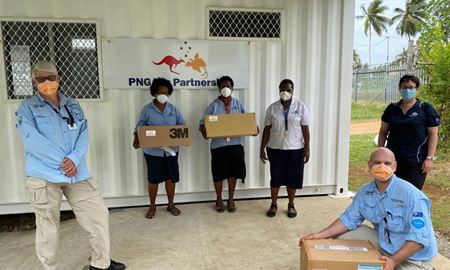 حمایت استرالیا از پاپوآ گینه نو در مقابله با شیوع کووید-19  