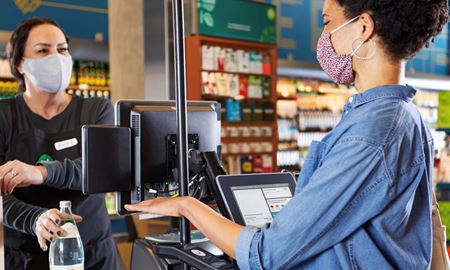 خرید با اسکن کف دست از آمازون