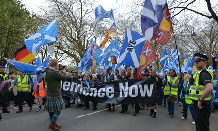 پیروزی جدایی‌طلبان در انتخابات اسکاتلند
