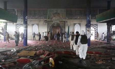 12 کشته در انفجار یک مسجد در کابل