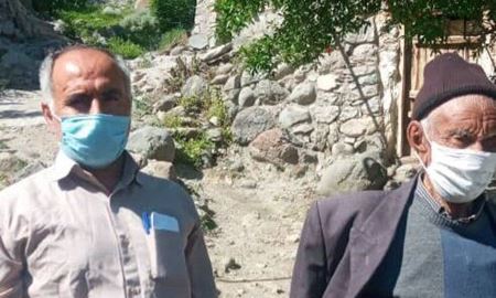 پیرترین فرد ایران واکسینه شد